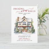 新しいホールをデッキニューホームクリスマスムービング 案内状 (スタンド正面)