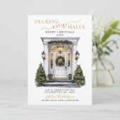 新しいホールをデッキニューホームクリスマスムービング 案内状 (スタンド正面)