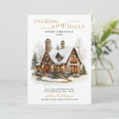 新しいホールをデッキニューホームクリスマスムービング 案内状 (スタンド正面)