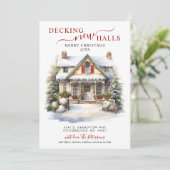 新しいホールをデッキニューホームクリスマスムービング 案内状 (スタンド正面)