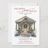 新しいホールをデッキニューホームクリスマスムービング 案内状 (正面)