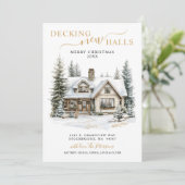 新しいホールをデッキニューホーム素朴クリスマスムービング 案内状 (スタンド正面)