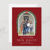 新しいホールを飾る 引っ越しのお知らせ ポストカード (正面/裏面)