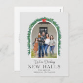 新しいホールを飾る 引っ越しのお知らせ ポストカード (正面/裏面)