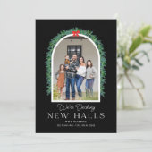 新しいホールを飾る 引越しのお知らせ ホリデーカード シーズンカード (スタンド正面)