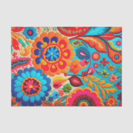 新しいボヘミア1美しいデカ鮮やかップ紙 薄葉紙