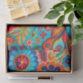 新しいボヘミア1美しいデカ鮮やかップ紙 薄葉紙 (ギフト)