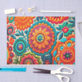 新しいボヘミア2美鮮やかしいデコページ紙 薄葉紙 (クラフト)