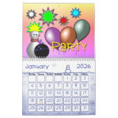 新しいボーリング カレンダー (1月 2026)