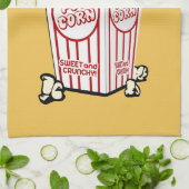 新しいポップコーン キッチンタオル (折り畳み)