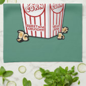 新しいポップコーン キッチンタオル (折り畳み)