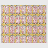 新しいポップコーン ラッピングペーパー (フラット)