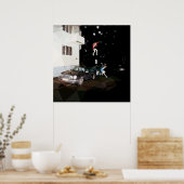 新しいポリアートが誕生したSF ポスター (キッチン)