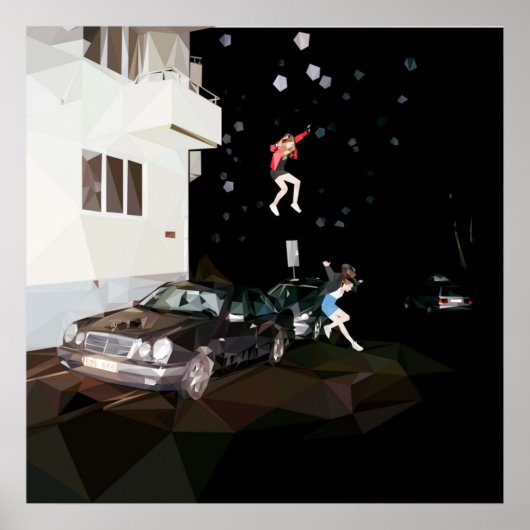 新しいポリアートが誕生したSF ポスター (正面)