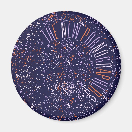 新しいポルノグラフズの宇宙船 マグネット (正面)