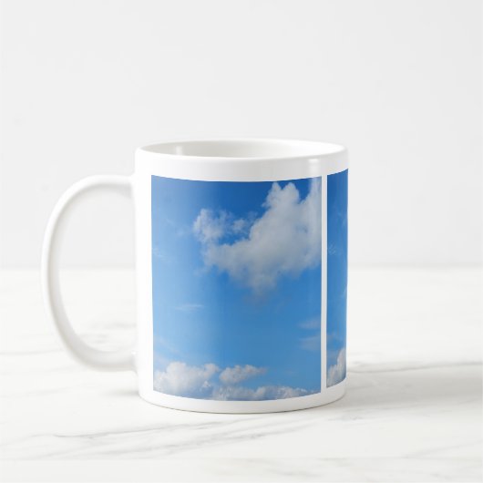 新しいマグカップ 空 コーヒーマグカップ (左)