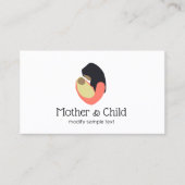 新しいマザーホールディングベビーロゴ 名刺 (正面)