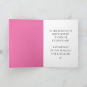 新しいママおめでとうこのママをロックする! カード (内部)