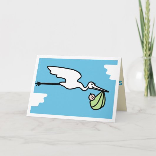 新しいママおめでとうカード カード (正面)