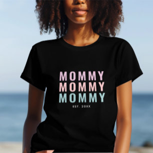 新しいママの設立と母の日 Tシャツ