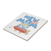 新しいママ男の子のプレゼント タイル (側面)