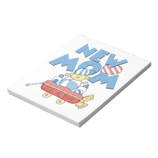 新しいママ男の子のプレゼント ノートパッド (回転)