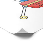 新しいママ男の子のプレゼント ポスター (角)