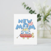 新しいママ男の子のTシャツとギフトだ 案内ポストカード (スタンド正面)