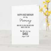 新しいママ誕生日カード…おもしろカード カード (黄色い花)