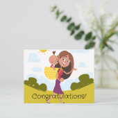 新しいママ ポストカード (スタンド正面)