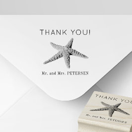 新しいミスターとミセスの名前の宛先ウェディング感謝していユーズ ラバースタンプ