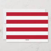 新しいミスターの休日の希望そしてミセス(レッド) シーズンカード (裏面)