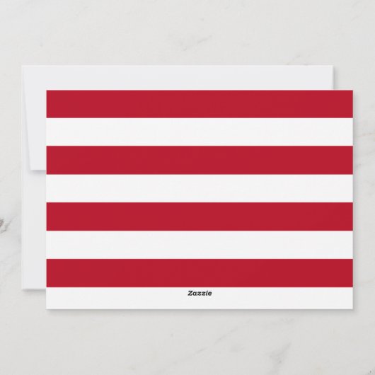 新しいミスターの休日の希望そしてミセス(レッド) シーズンカード (裏面)