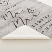 新しいミスターの彫刻されたスウィートアーツとミセス・ニューライヴァーズ シェルパブランケット (3/4)