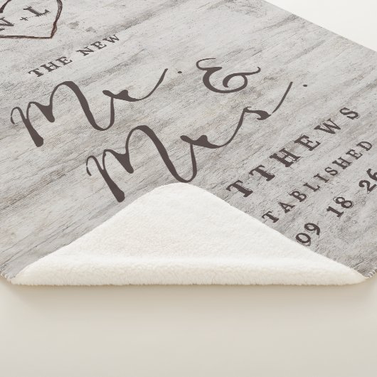 新しいミスターの彫刻されたスウィートアーツとミセス・ニューライヴァーズ シェルパブランケット (3/4)