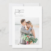 新しいミセスの愛結婚で サンキューカード (正面)