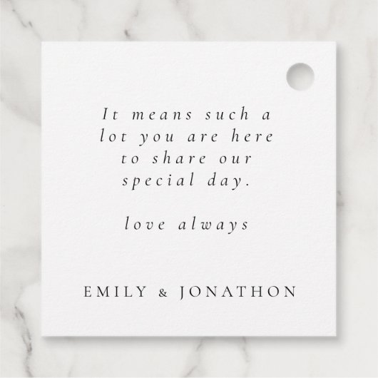 新しいミセスリングや輪ハートスクリプト結婚ありがとう フェイバータグ (裏面)