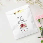 新しいミセス・マルサラのフローラのハグとキス結婚 フェイバーバッグ (封をした状態)