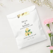 新しいミセス・レモンキスのハグ&ブライダルシャワー フェイバーバッグ (封をした状態)