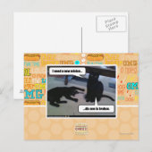 新しいミニオンが必要 ポストカード (正面/裏面)