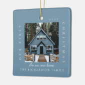 新しいミニマルホームで初めてのクリスマス2の写真 セラミックオーナメント (左)