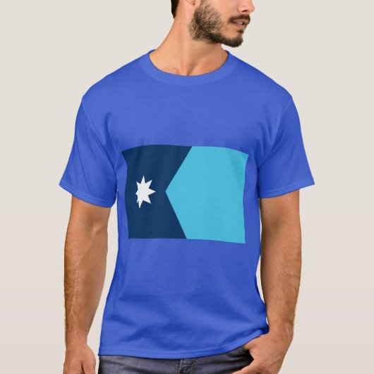 新しいミネソタ州の旗 Tシャツ (正面)