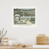 新しいメドックヴィンヤードワインセラー ポスター (キッチン)