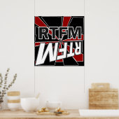 新しいメ読ニューをRTFMする ポスター (キッチン)