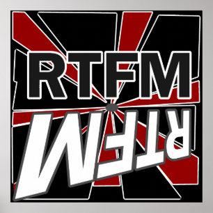 新しいメ読ニューをRTFMする ポスター