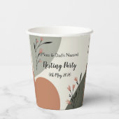 新しいモダンパーティーを親にネスト 紙コップ (裏面)