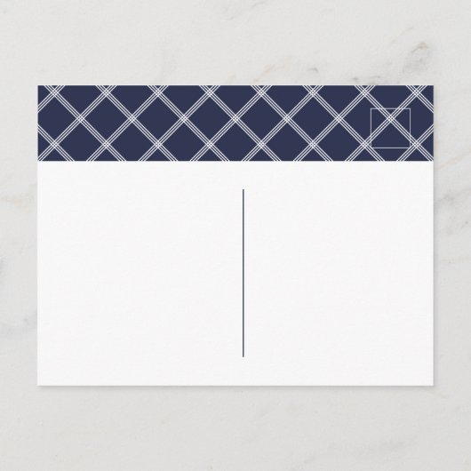 新しいモダンホーム移動のお知らせのスクリプトを作成  ポストカード (裏面)