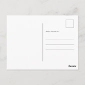 新しいモダン住所引っ越しましたドッグ写真の移動 ポストカード (裏面)