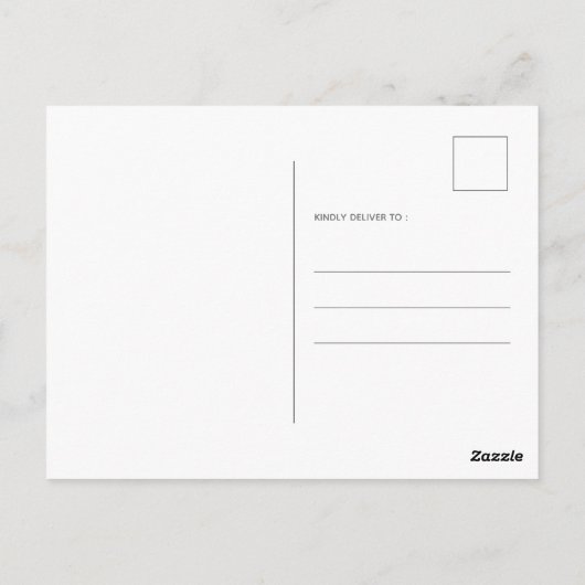 新しいモダン住所引っ越しましたドッグ写真の移動 ポストカード (裏面)