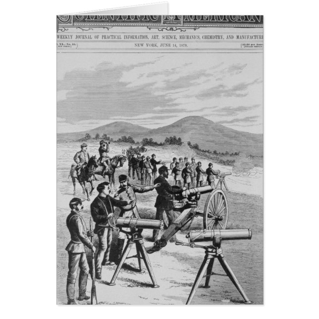 新しいモデルのガトリング砲 (正面)